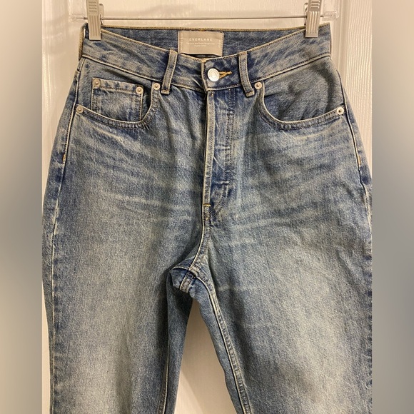 Everlane Curvy 90's Cheeky Straight Crop Jeans Size 25 - Picture 6 of 12